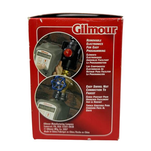 Gilmour Electronic Water Timer and Cycle Model 9408GF New In Box - Picture 2 of 6